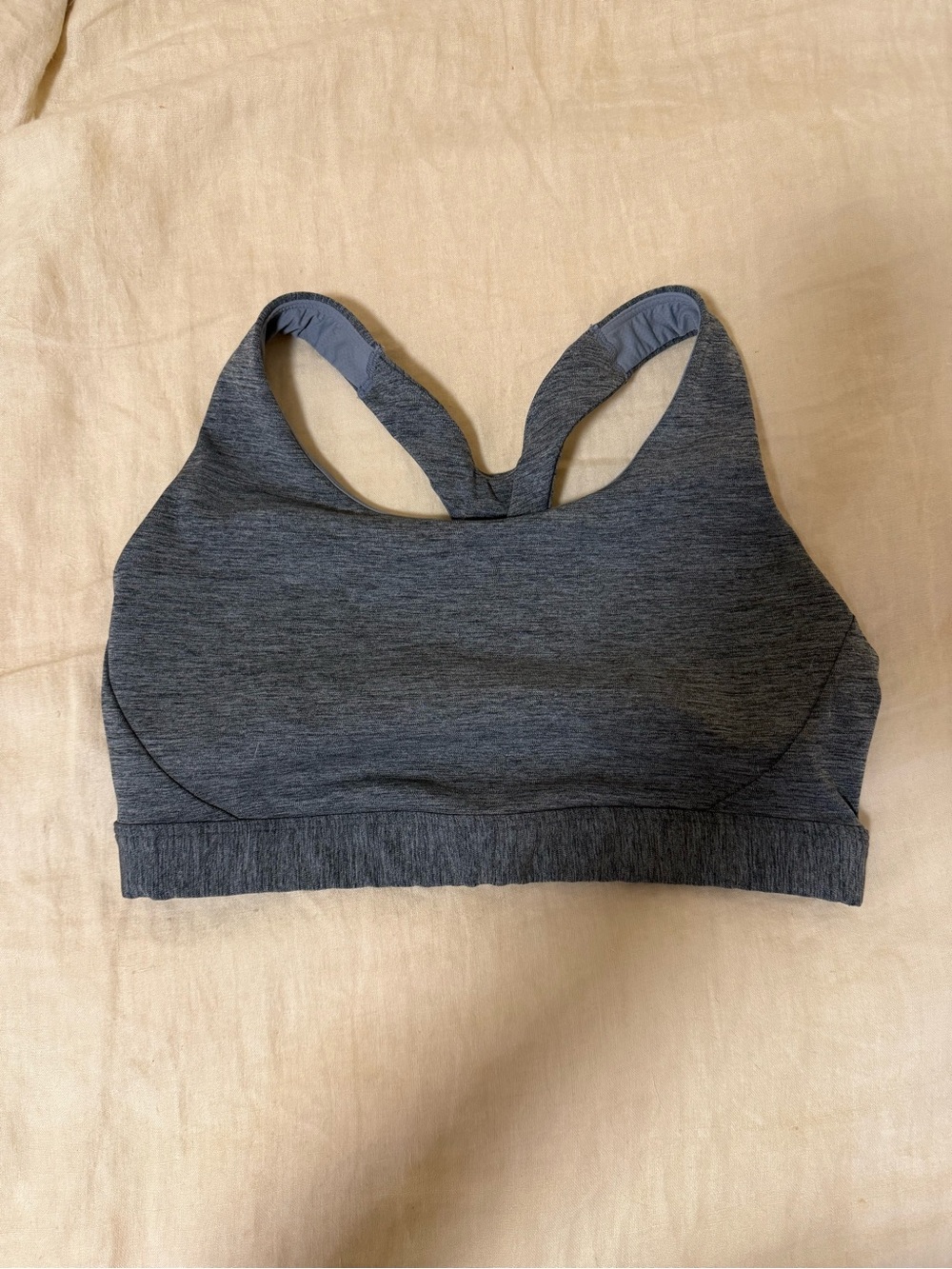 Heather Gray Sports Bra